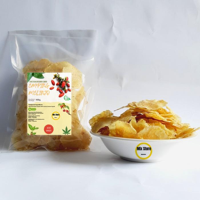 Emping Melinjo Asli Aceh 100gr Kerupuk Emping Melinjo Asli Aceh 100gr