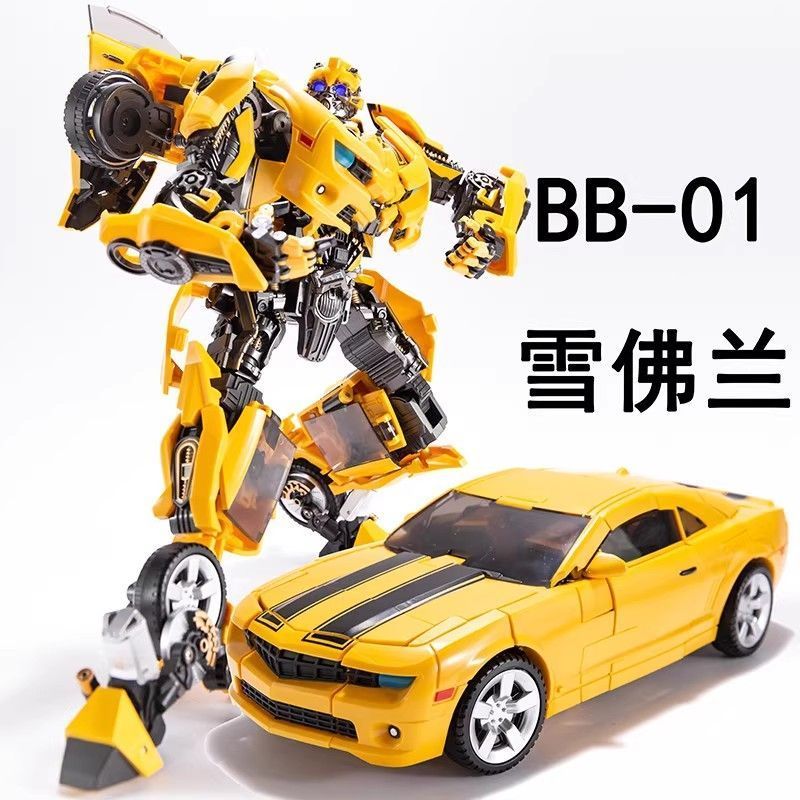 Deformation Action Figure Toys Black Bumblebe BB02 Transformation Robot Hornet Warrior BB01 Model MP