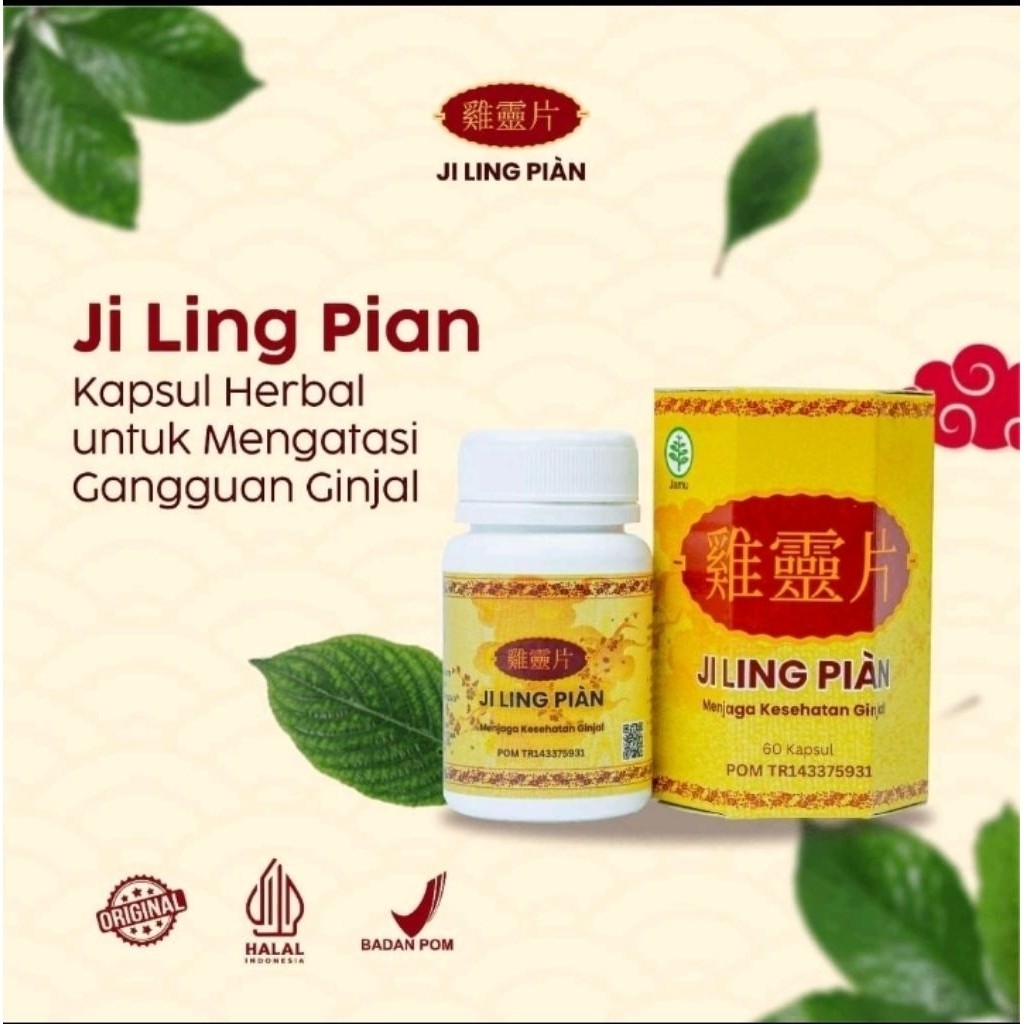 PROMO  JI LING PIAN - Ji Ling Pian Menjaga Kesehatan Ginjal Atasi Infeksi Saluran Kemih
