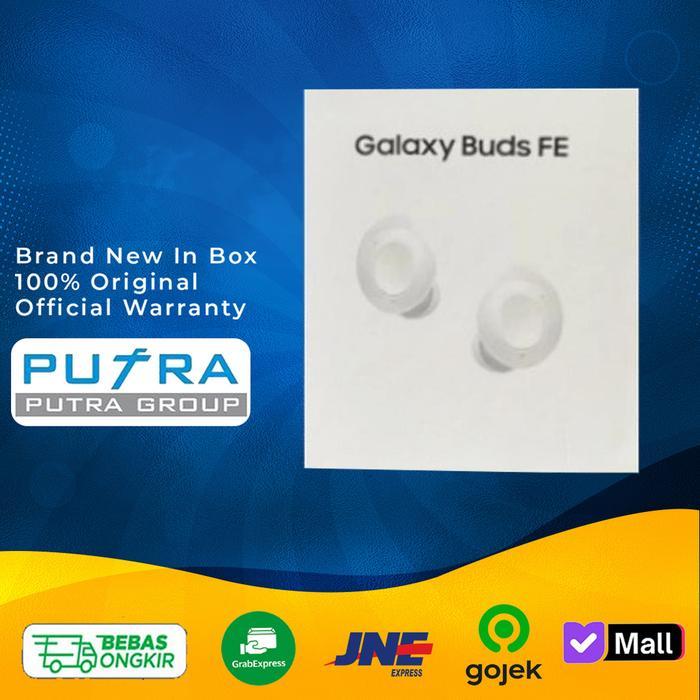 Next BASS (RESMI) Samsung Galaxy Buds FE White Gray - White