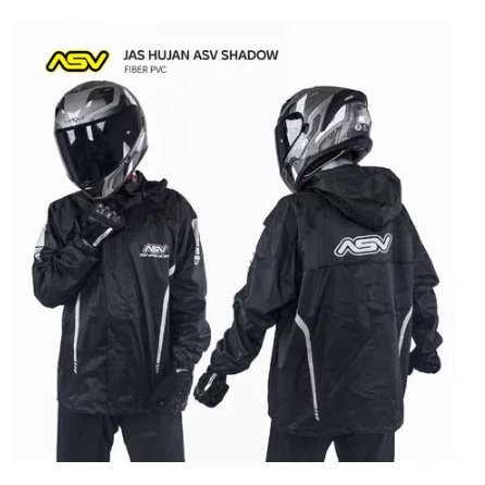 ASV JAS HUJAN SHADOW DEWASA | RAINCOAT | PREMIUM ORIGINAL ASV STELAN PARASUT