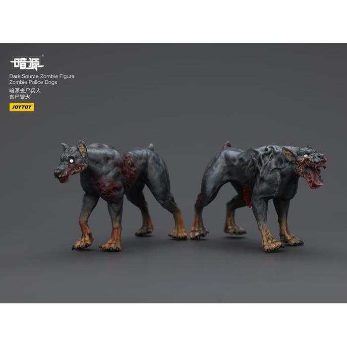 JT01642 Dark Source Zombie Fiqure Zombie Police Dogs Joytoy