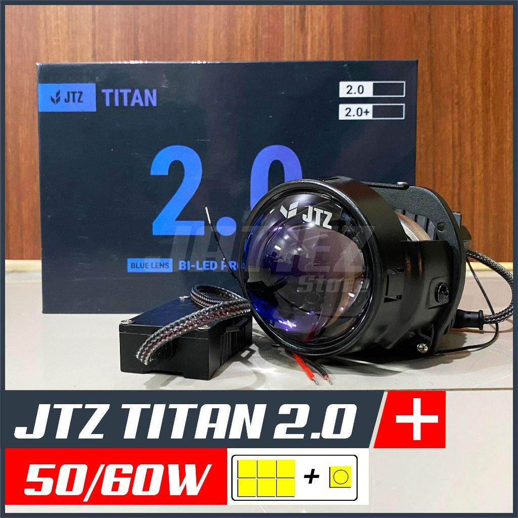 Biled 2,5 inch JTZ Titan 2.0 - Biled Projector Lens 50/60W