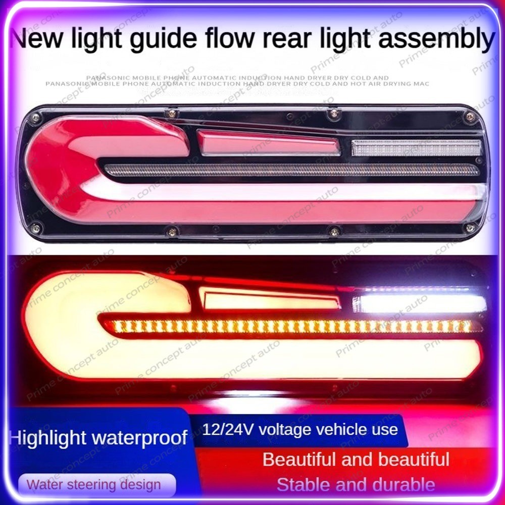 Lampu StopLamp Truk 24 Volt BMW Stop Lamp Rem Belakang Truk CANTER GIGA TRONTON 32cm 12v