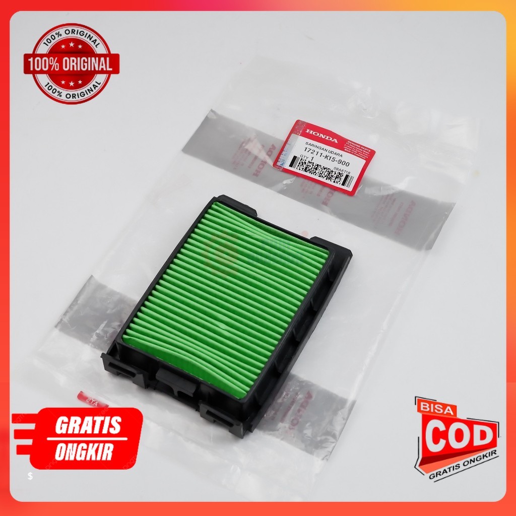 Filter Saringan Udara Honda CB 150R K15 / CBR 150r onderdil motor part Ori