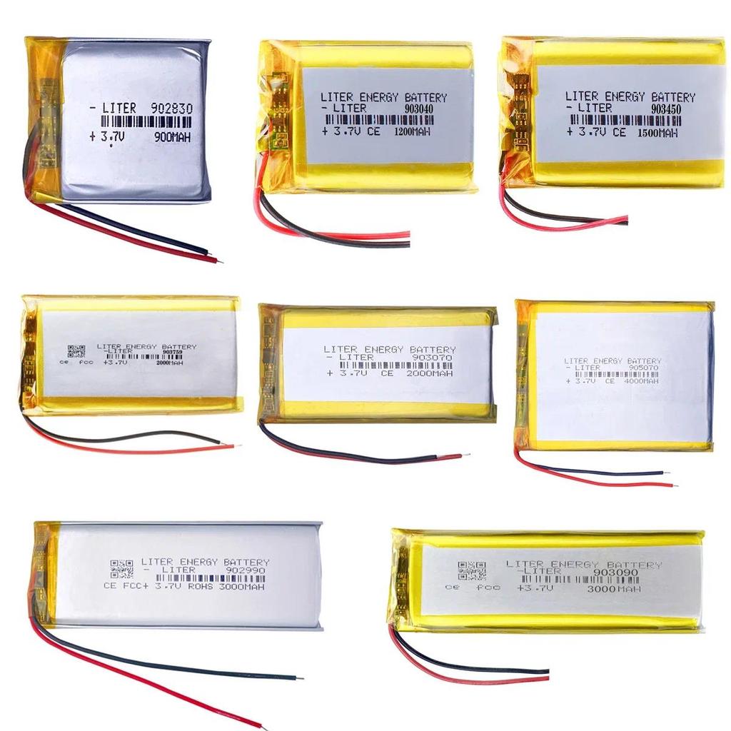 3.7V Lithium Polymer Li-Po li ion Reargeable Battery Lipo cells For MP5 PSP Bluetooth Earphone mecal