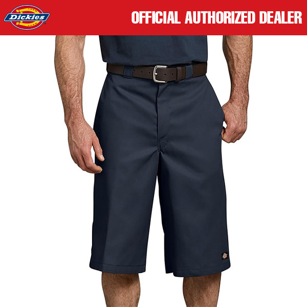 CELANA PENDEK 15 Inc CASUAL SHORT PANTS PRIA NAVY ORIGINAL DICKIES | 15 INCH WORK SHORT DARK NAVY