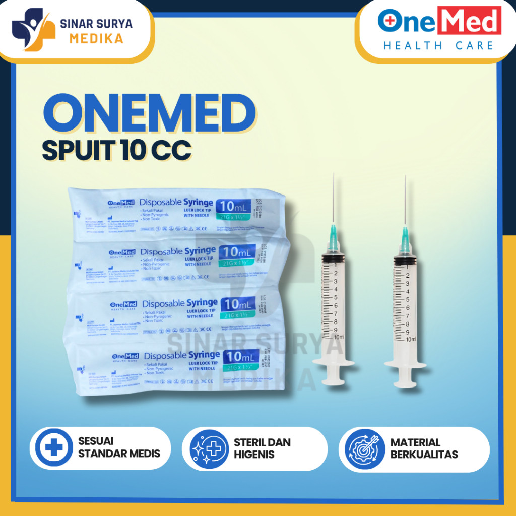 Spuit 10cc Onemed / Spuit 10ml Onemed - PCS