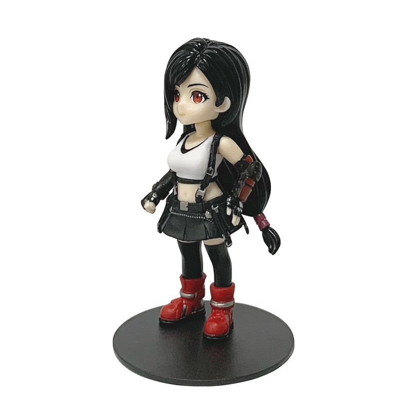 Anime PLAY ARTS Tifa Lockhart  Action Figure Model Toys Bookshelf Ornament Gift