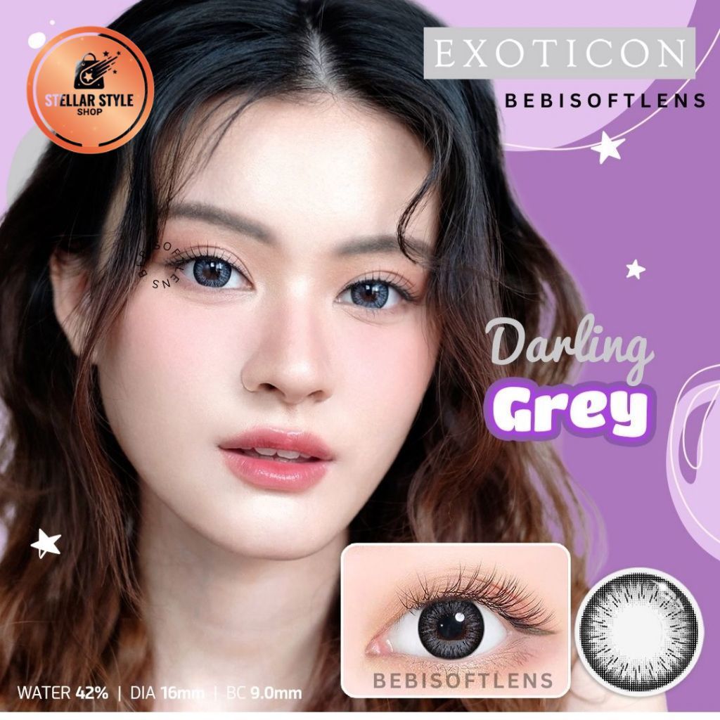 Stellarstyle- (Bisa COD) Softlens BESAR X2 DARLING 16MM Softlens Minus , Softlens Normal , Softlens 
