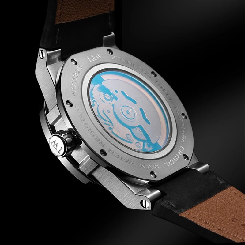 CARNIVAL Brand Mechanical Watch Luxury Sapphire Calendar MIYOTA Movement Automatic Wristwatches Wate