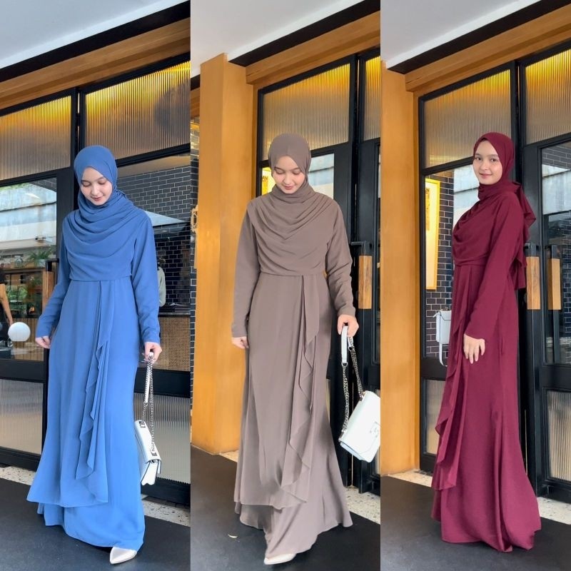 SHANUM DRESS CERUTY SIMPLE OOTD BRIDESMAID