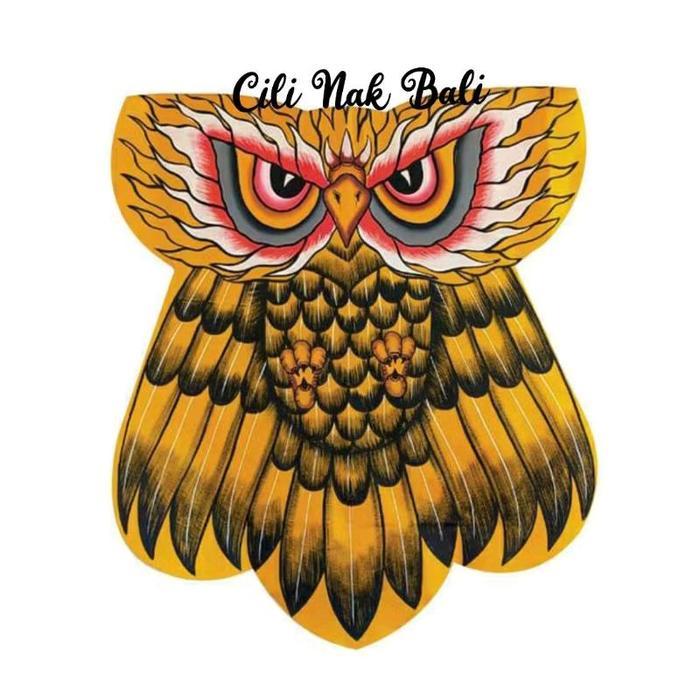 Layangan Bali Celepuk Lukis 1,2 Meter