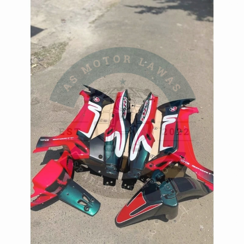 Body Bodi Fiz R full set Yamaha FIZ R fiz r fis r fullset halus berkualitas Merah Hijau Caltex
