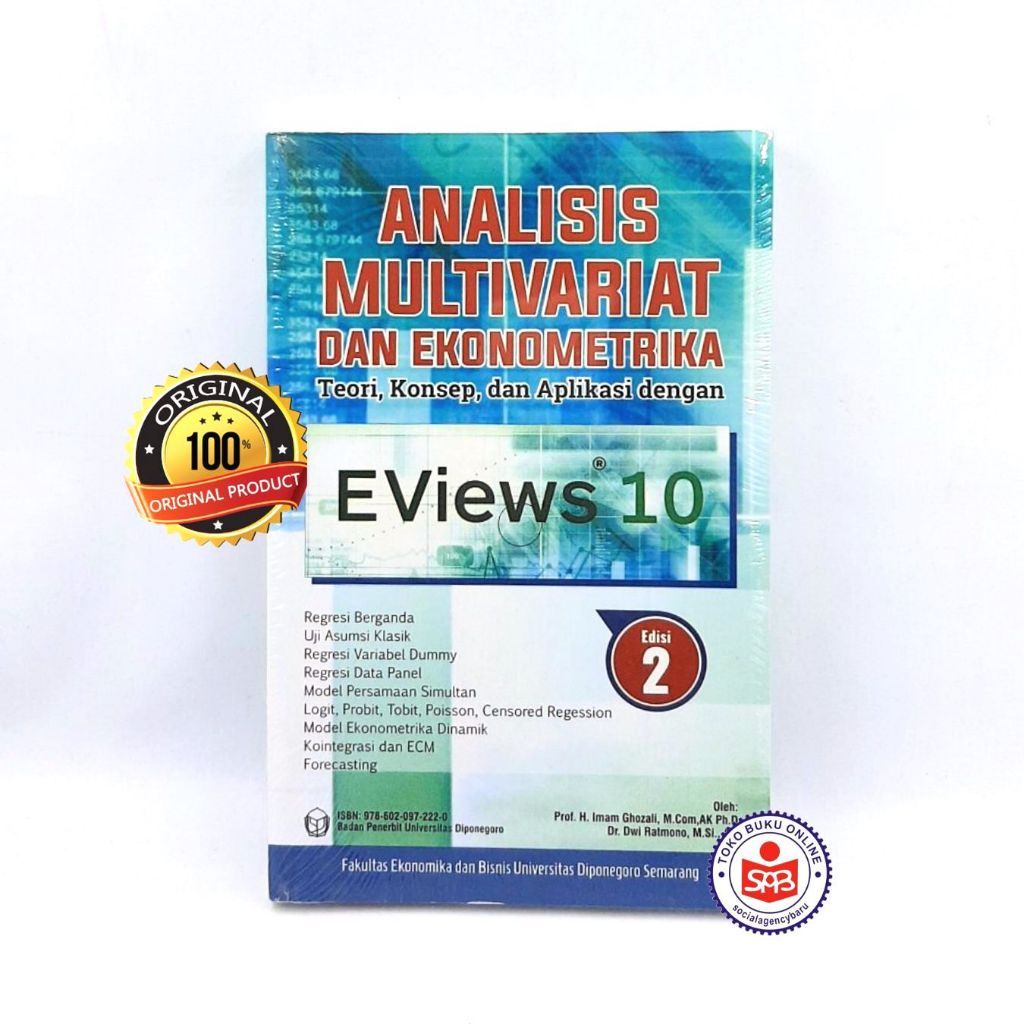 Analisis Multivariat dan Ekonometrika EViews 10 Edisi 2 - Imam Ghozali