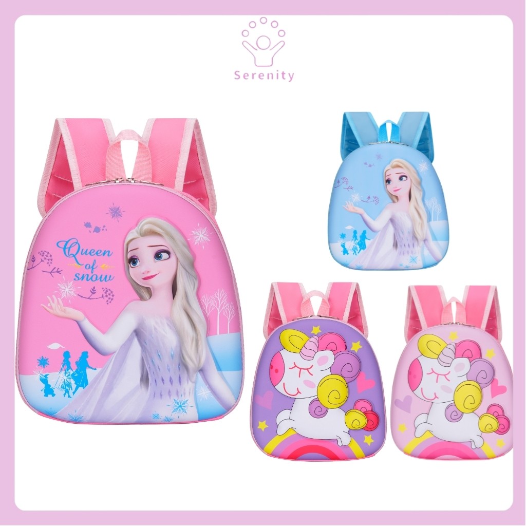 SERENITY (461) Tas Sekolah Anak Paud TK SD SMP SMA Unisex laki laki perempuan tas ransel sekolah imp