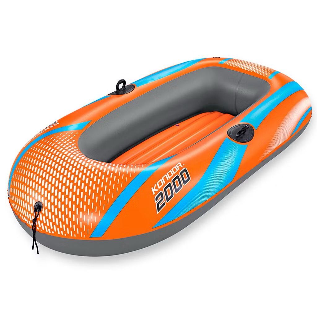 Perahu Karet Bestway Kondor Raft 2000 - Perahu Karet Angin Renang Dewasa - Perahu Karet Kondor 2000 