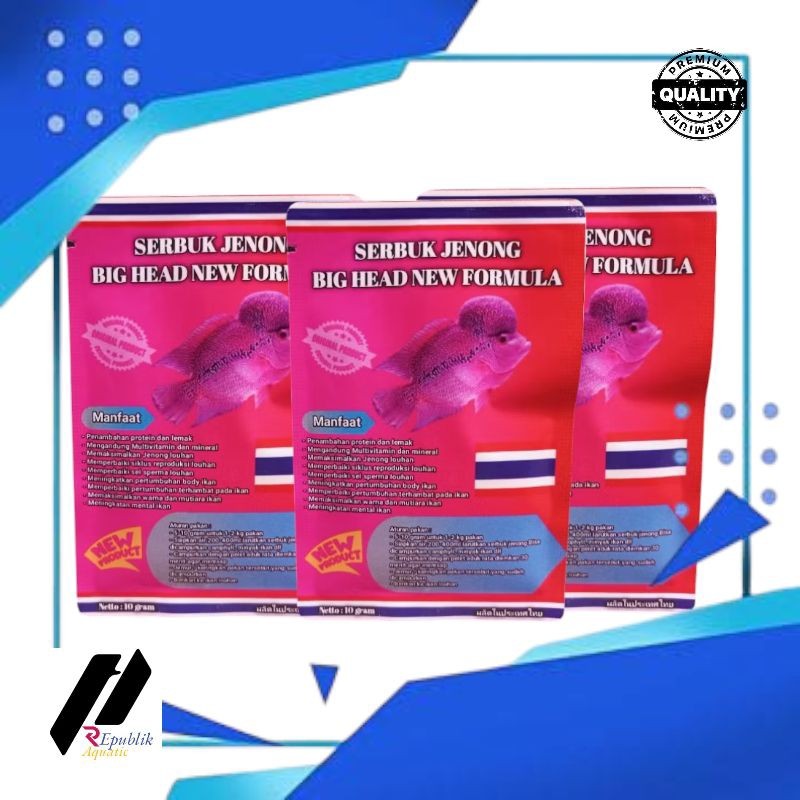 Serbuk jenong louhan original 100% / serbuk jenong untuk menaikkan jenong ikan louhan / louhan