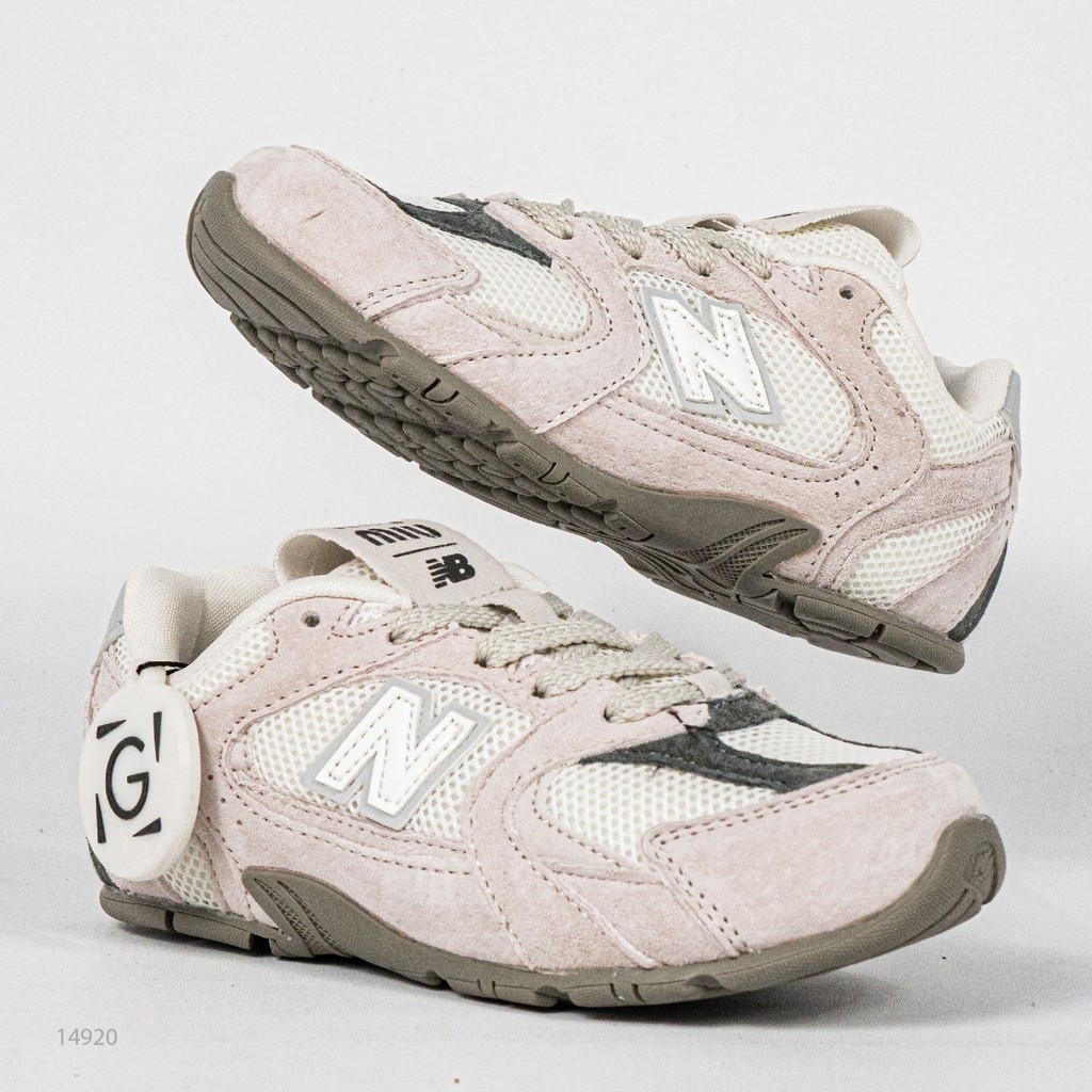 Sepatu Anak NB New Balance x Miu Miu Beige Cream Kids Sneakers