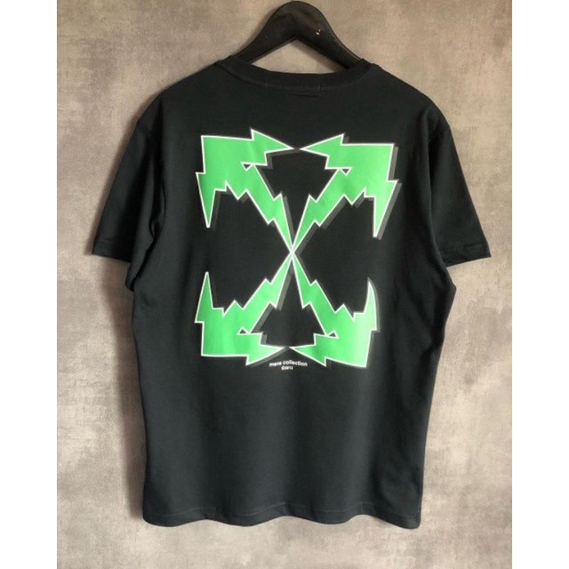 KAOS OFF WHITE T SHIRT PREMIUM MIRROR 1:1 LIKE ORIGINAL 1:1 UNISEX