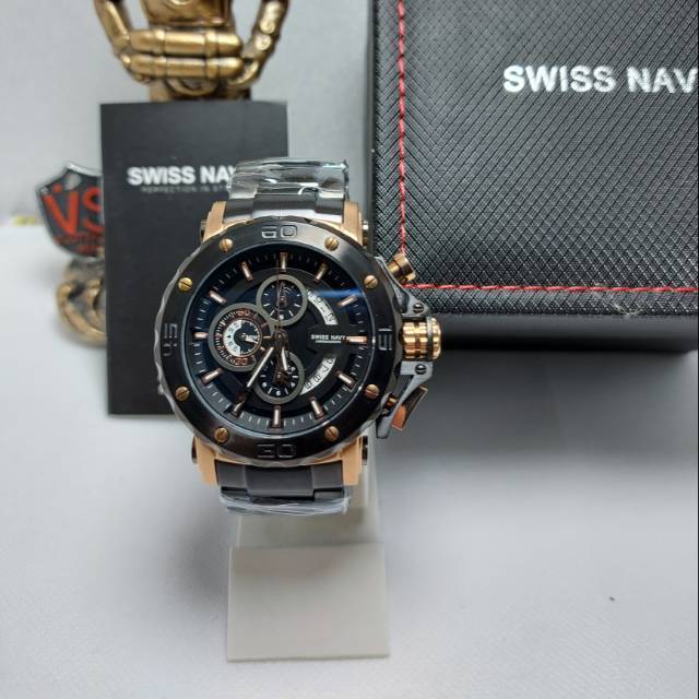 Jam tangan pria Swiss Navy original SN 8932 PROMO