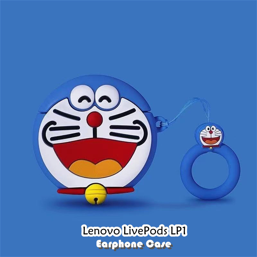 Variety Untuk Lenovo LivePods LP1 Case Kartun Kreatif Soft Silikon Earphone Case