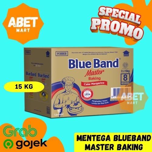 BLUE BAND MASTER MARGARINE 1 Dus 15Kg - 15 Kg BlueBand Bluben Mentega Margarin Cake Kue Roti Butter 