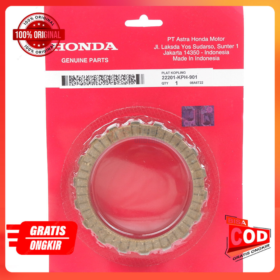 ori Kampas Plat Kopling KPH Honda Karisma & Supra X 125
