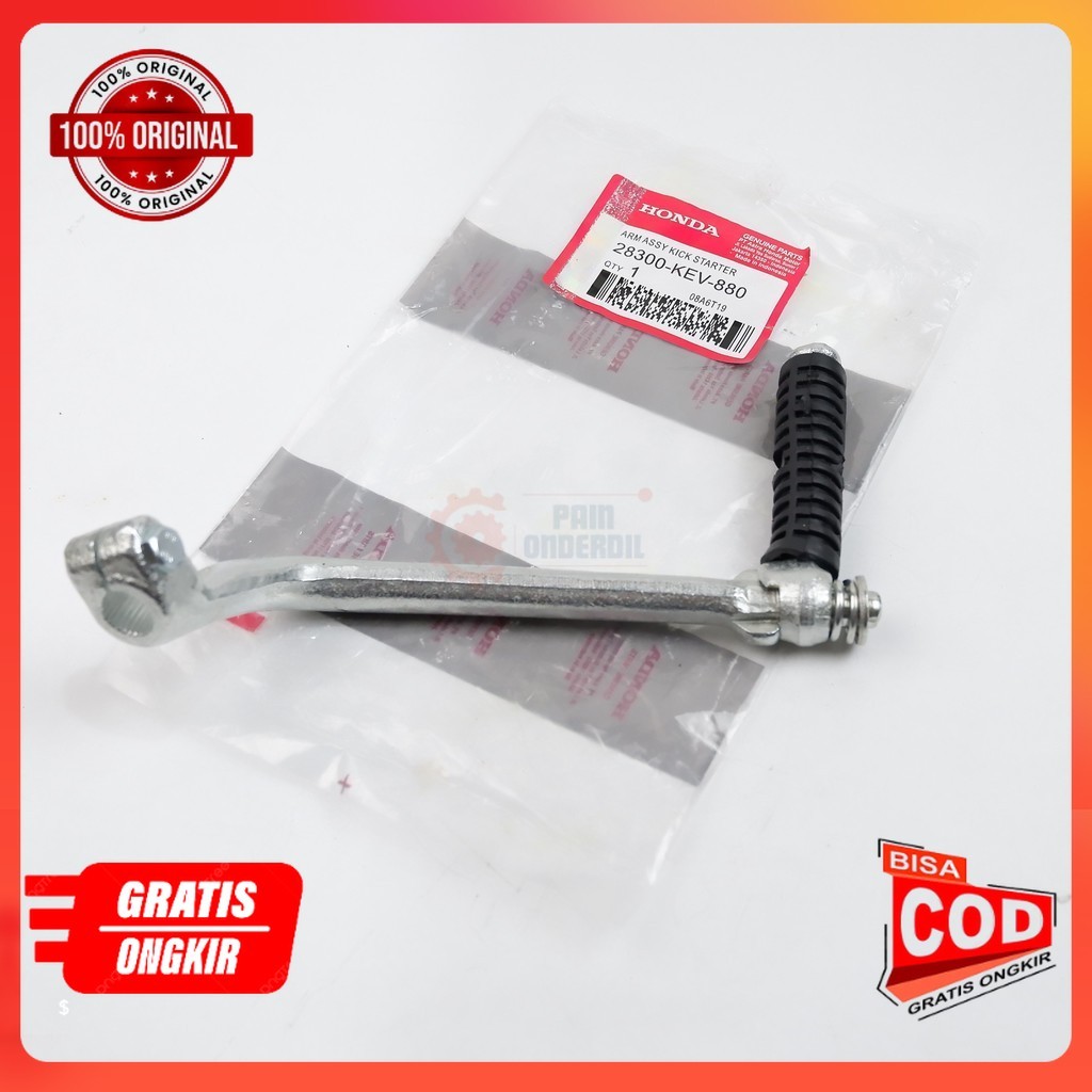 ORI Selahan Engkol Stater Motor Honda Supra , Grand & Revo - KEV