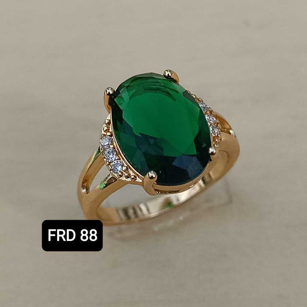 Cincin Batu Permata Wanita Elegan Kode AX Terlaris