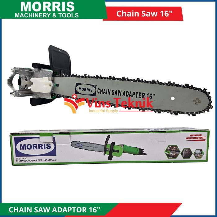 Adaptor Gerinda Mini Chainsaw Chain Saw 16inch Morris