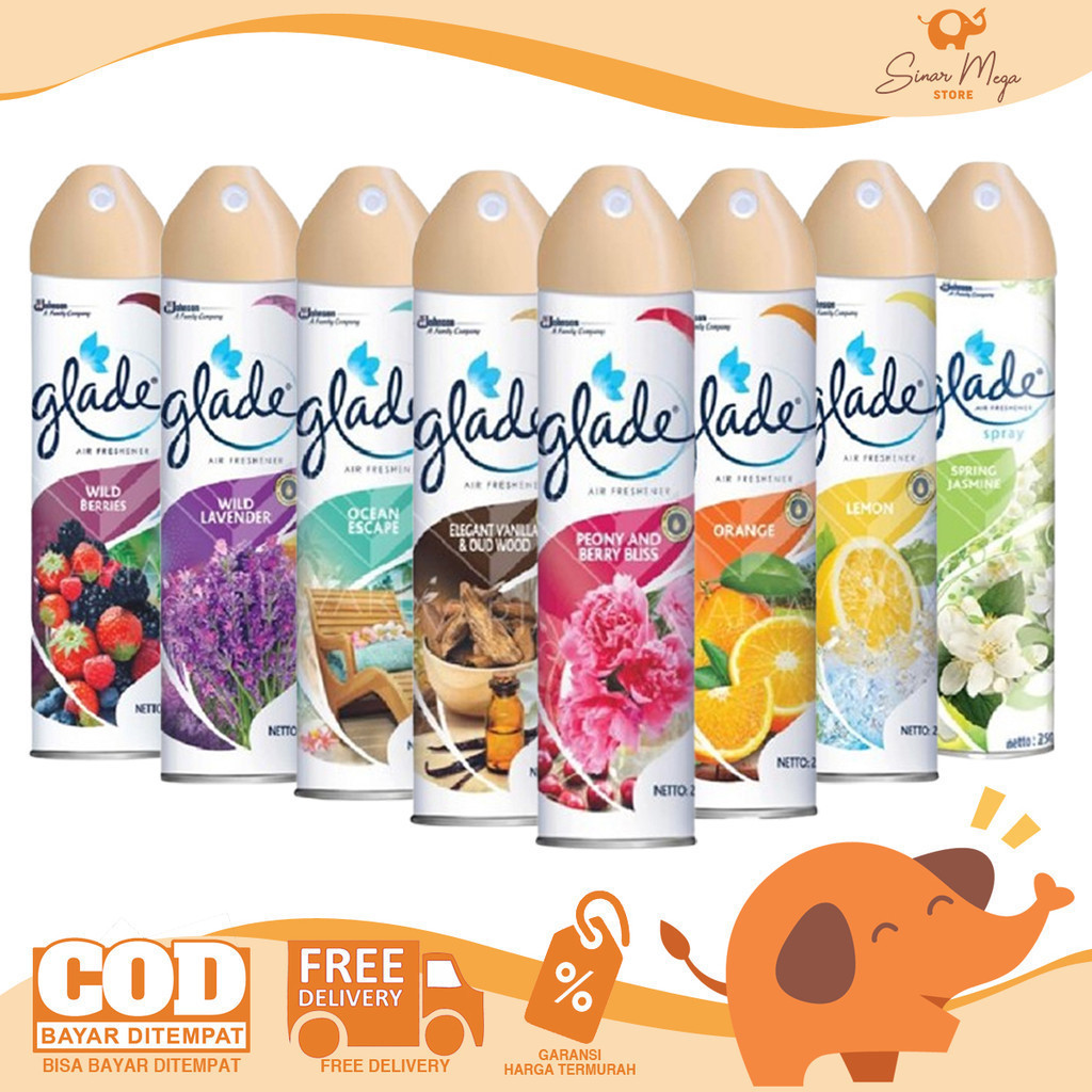 Glade Air Freshener Spray 225ml Pengharum Ruangan Semprot