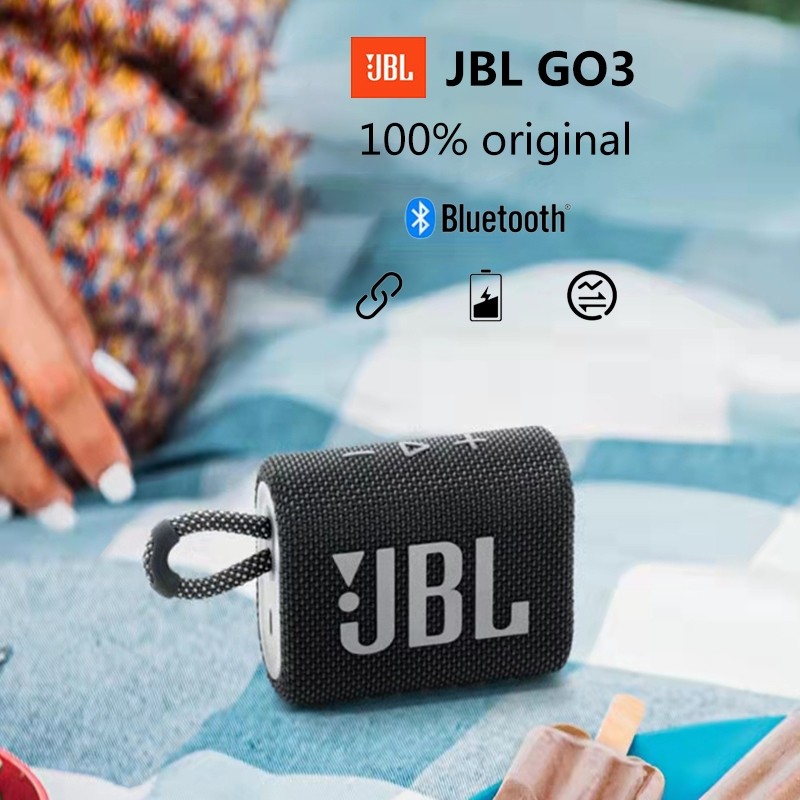 JBL GO 3 Bluetooth Speaker Original 100% Garansi Resmi  Full Segel jbl speaker GO 3 original Speaker