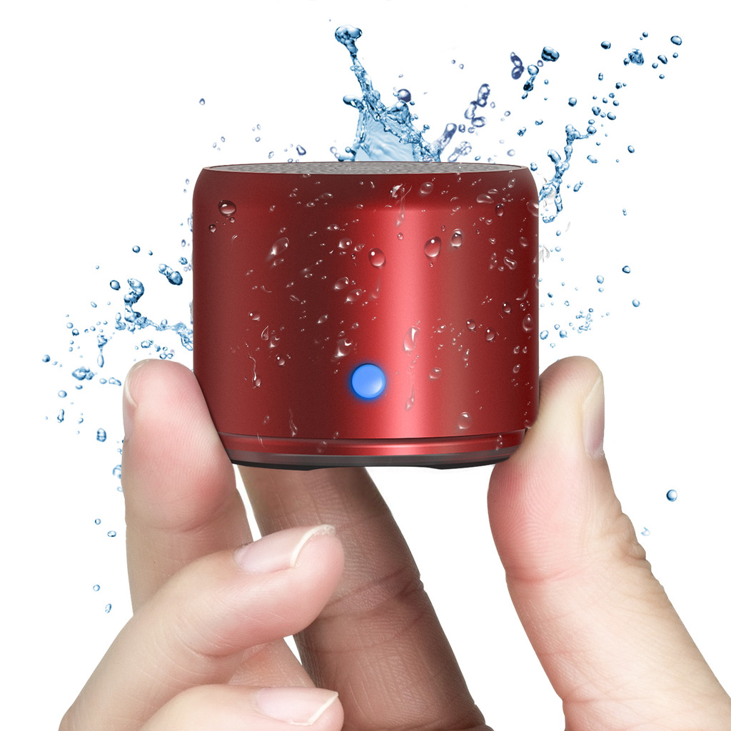 EWA Travel Case Packed A106 Pro Portable Bluetooth Speaker with Custom Bass Raator Brief Design IP67