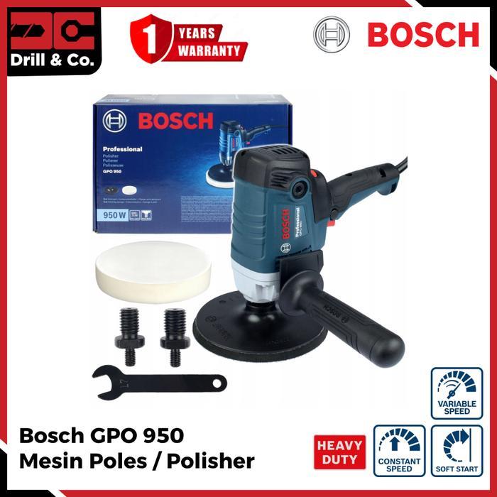Bosch GPO 950 Polisher 7" / Mesin Poles 7 Inch - Mesin poles