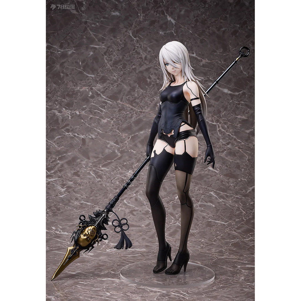 18CM NieR: Automata YoRHa Type A No.2 Figure Stand Model Toy Doll Action Figure PVC Battle Dress Up
