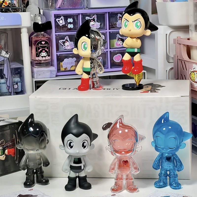 Astro Boy Hot Iron Arm Earth Little Hero First Generation Mechanical Body Blind Box Trendy Handmade 