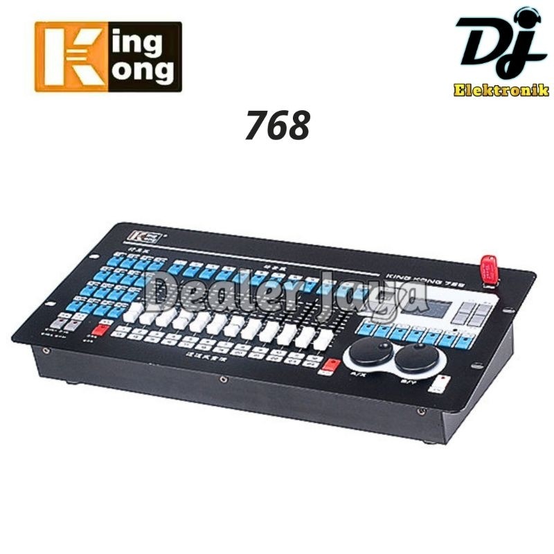 Mixer Lighting KINGKONG 768 / KINGKONG768 + Hardcase - Mixer Lampu