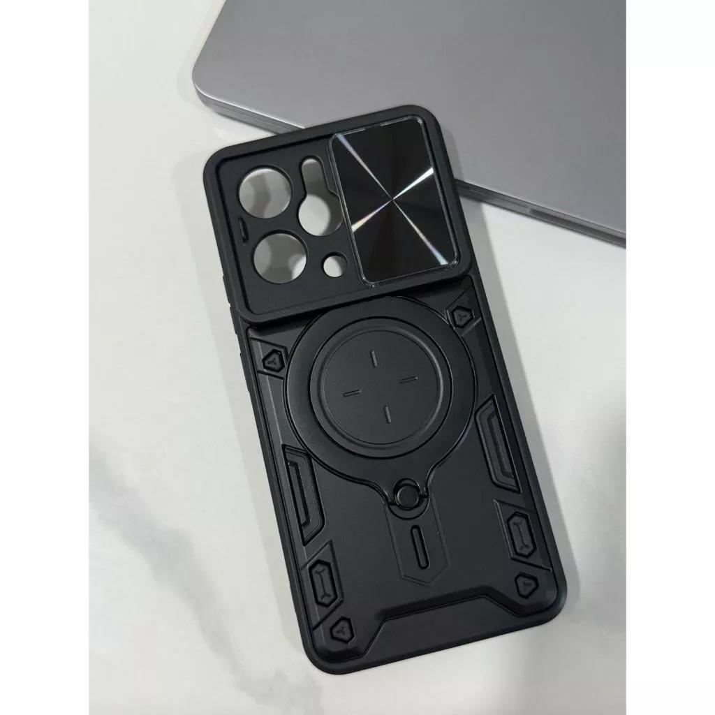 Case Realme 14 5G Camera Slide 360 Ring Stand Softcase