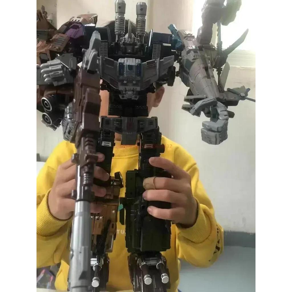 Jinbao Oversized Bruticus Warbotron Onslaught Brawl Swindle Blast Off Predaking Figure Transformatio
