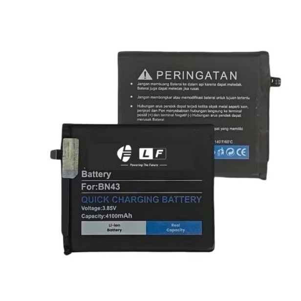 BATERAI XIAOMI REDMI NOTE 4X SNAPDRAGON / BN 43 / BN43 / BN-43 DOUBLE POWER LIFE FUTURE