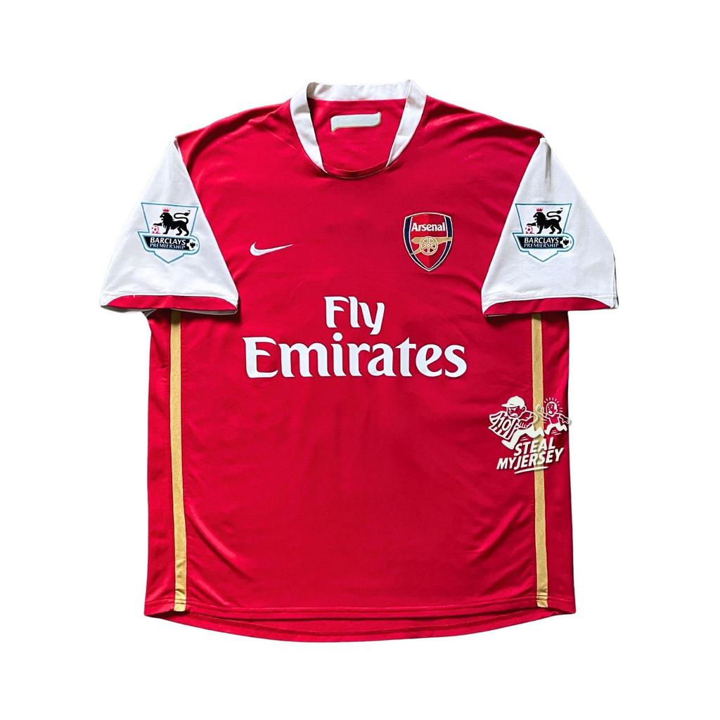 Jersey Original Arsenal Home (XL) 2006-2007 Henry Asli Ori