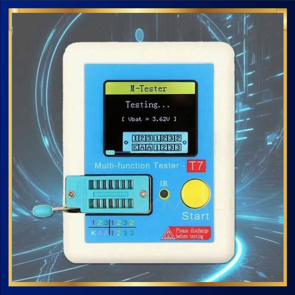 ESR Meter Multifunctional Transistor Tester Resistance Thyristor - LCR-T7