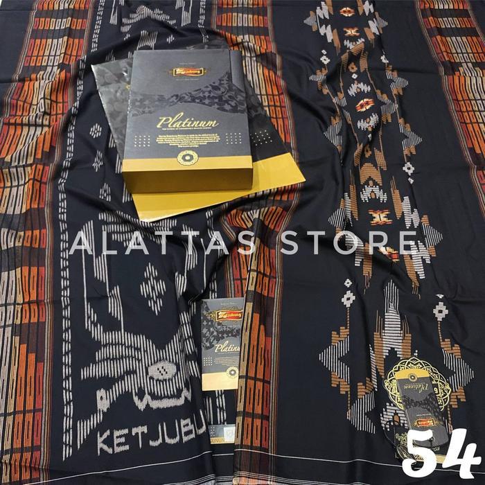 SARUNG KETJUBUNG PLATINUM GOLD ORI/Grosir Sarung/Sarung Kecubung Murah Platinum Grade Gold - 54