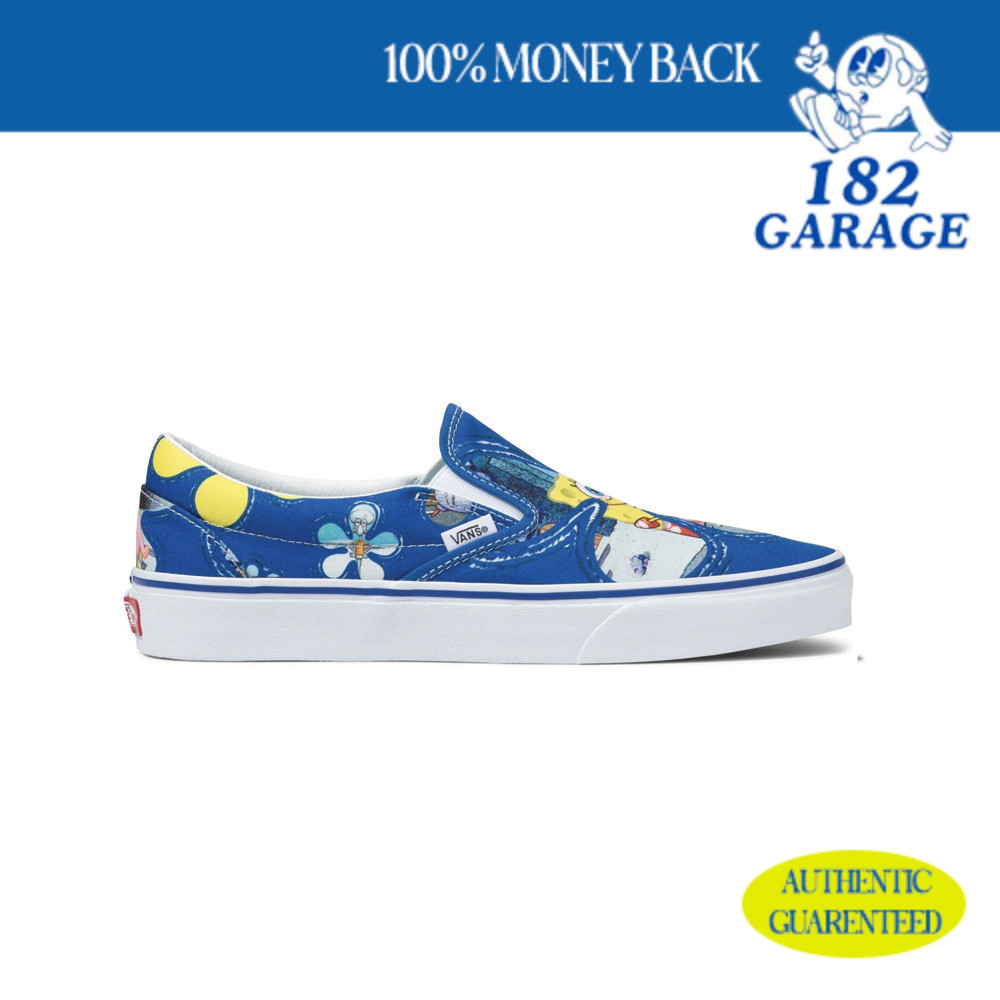Sepatu Vans Slip On Classics X Spongebob Aloha bob