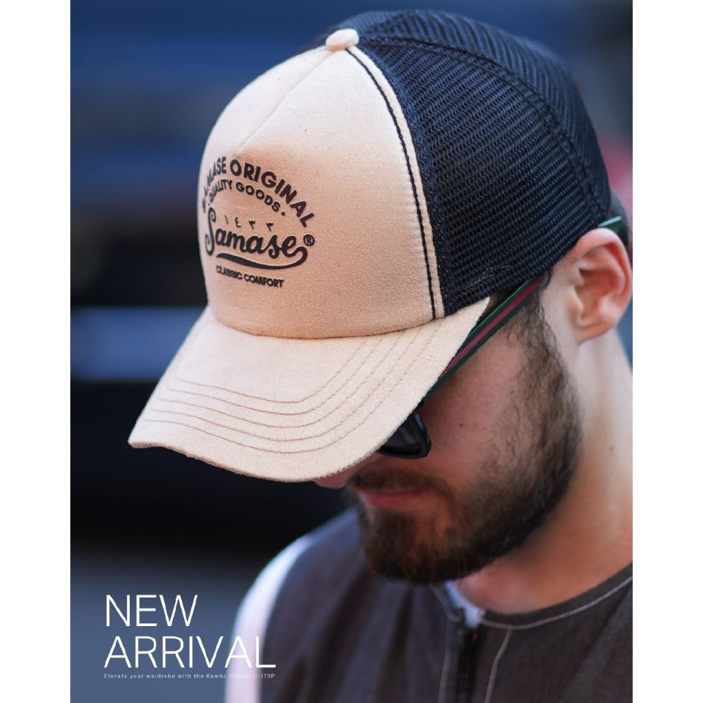 SAMASE TOPI TRUCKER HAT KOREAN STYLE B001 — EDISI TERBATAS