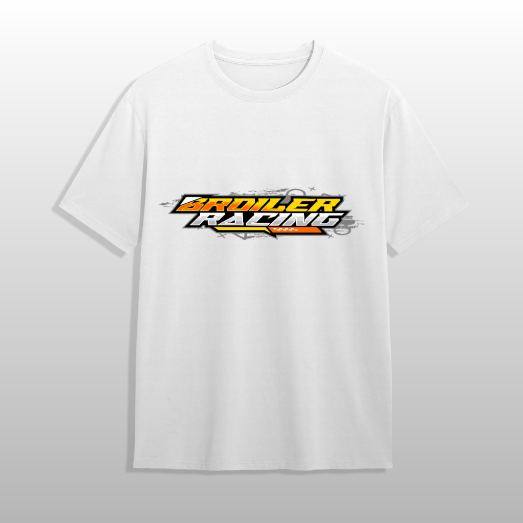 Kaos Broiler Racing Katun Combed Premium DPK51