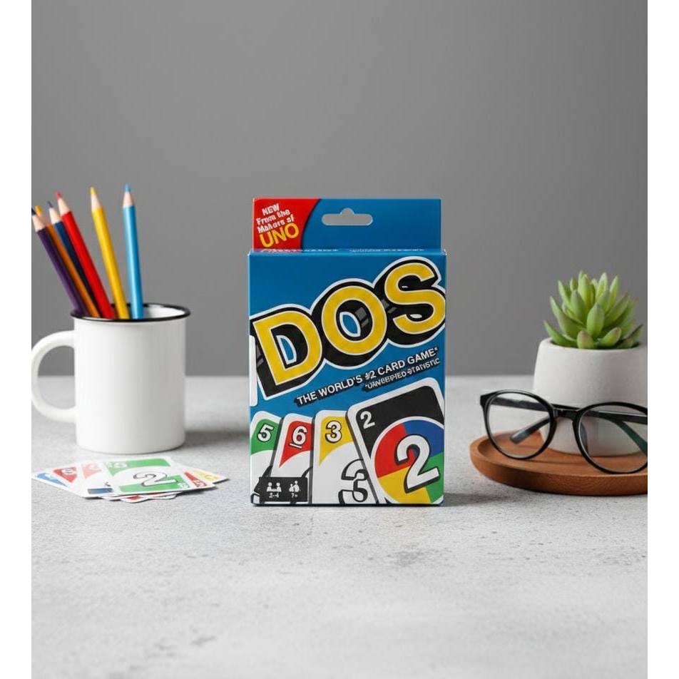 Kartu UNO DOS | Uno Card Game| Party Game | Kartu Game Keluarga | Mainan Anak Dewasa PS