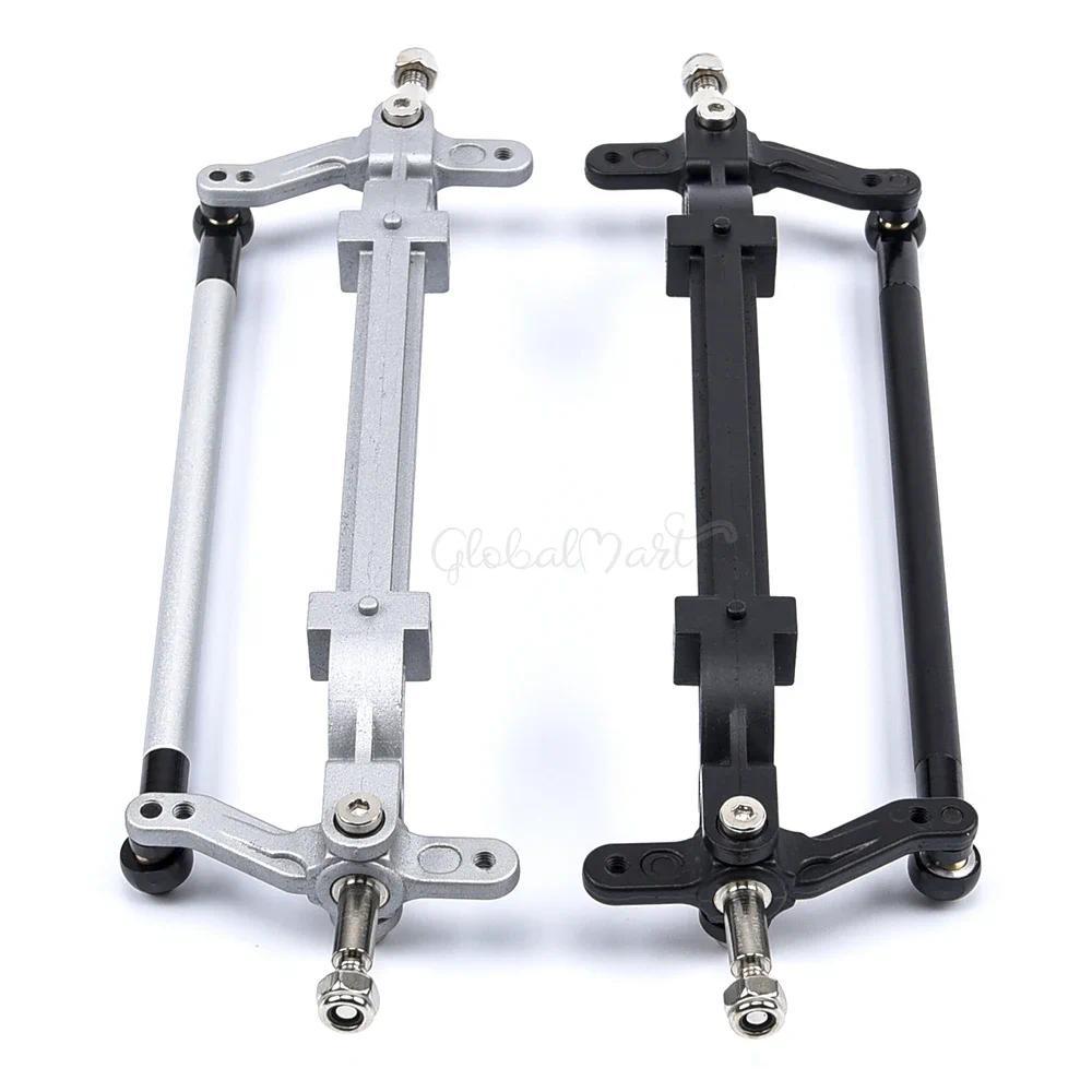 1PCS Metal Front Axle with Steering Link for 1/14 Tamiya Tractor Truck RC Car Parts