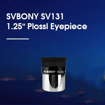SVBONY Lensa Okuler Teleskop 1.25 Inch Eyepiece Multi Coated 48 Degree - SV131